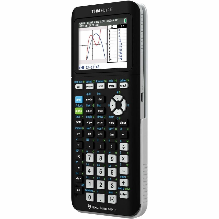 Texas Instruments TI-84 Plus CE Graphing Calculator 84CEPY/TBL/1L1