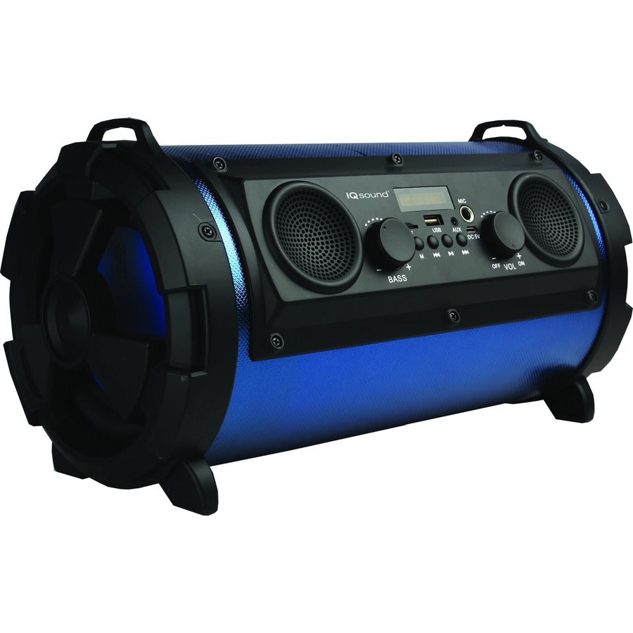 IQ Sound IQ-1525BT Portable Bluetooth Speaker System - 16 W RMS IQ-1525BTBLU