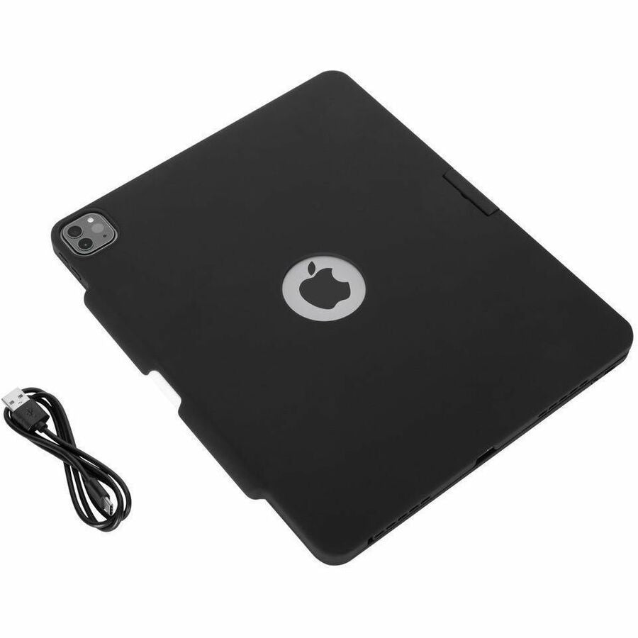 Targus VersaType THZ902US Keyboard/Cover Case for 12.9" Apple iPad Pro (5th Generation), iPad Pro (4th Generation), iPad Pro (3rd Generation), iPad Pro (6th Generation) Tablet - Black THZ902US