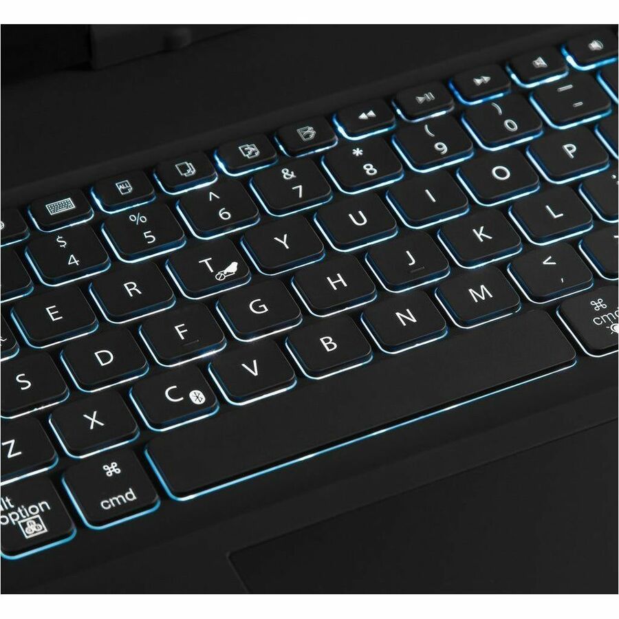 Targus VersaType THZ902US Keyboard/Cover Case for 12.9" Apple iPad Pro (5th Generation), iPad Pro (4th Generation), iPad Pro (3rd Generation), iPad Pro (6th Generation) Tablet - Black THZ902US