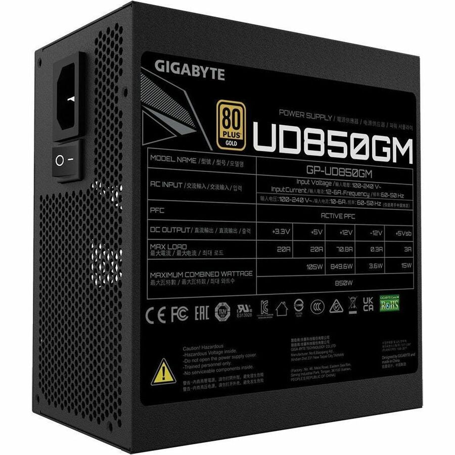 Gigabyte Ultra Durable GP-UD850GM 850W Power Supply GP-UD850GM
