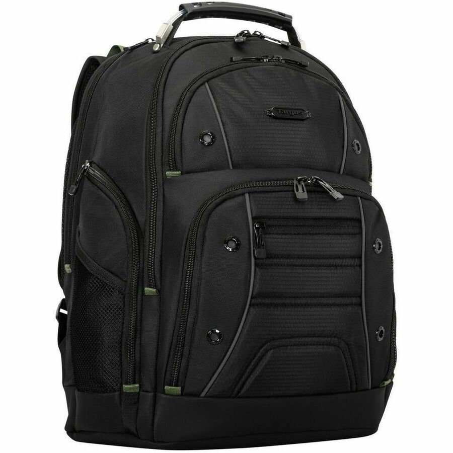 Targus Drifter TBB63805GL Carrying Case Rugged (Backpack) for 15" to 16" Notebook - Black - TAA Compliant TBB63805GL