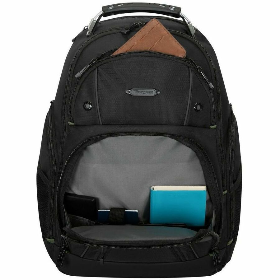 Targus Drifter TBB63805GL Carrying Case Rugged (Backpack) for 15" to 16" Notebook - Black - TAA Compliant TBB63805GL