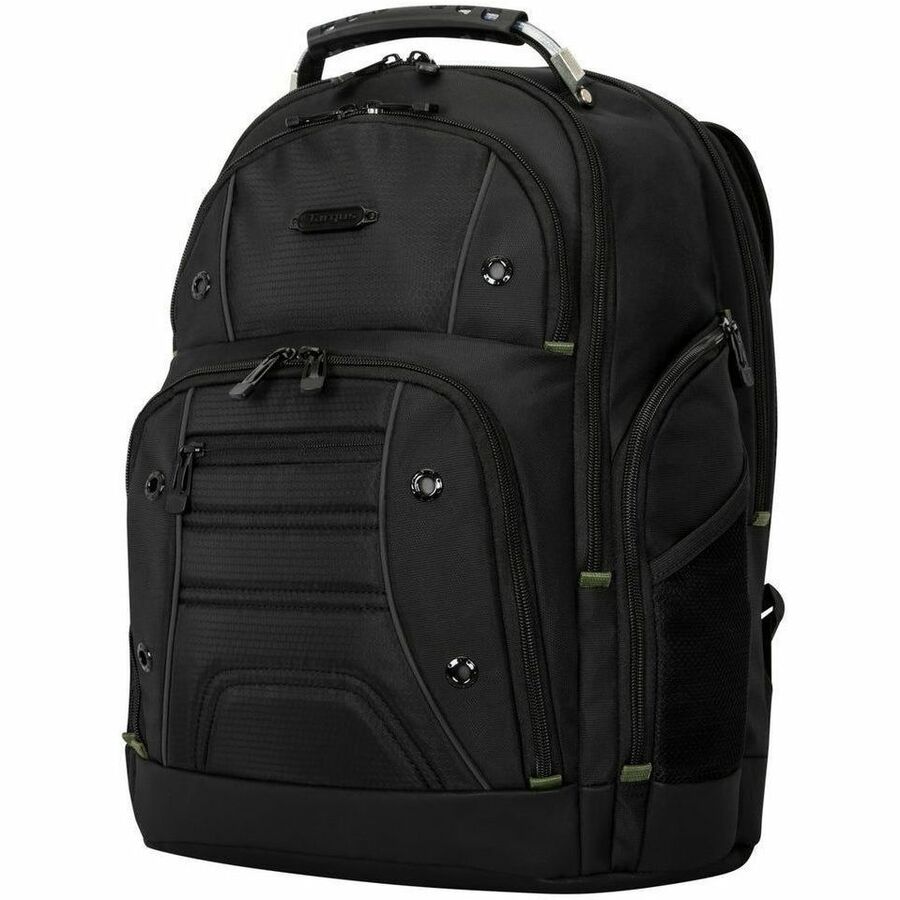 Targus Drifter TBB63805GL Carrying Case Rugged (Backpack) for 15" to 16" Notebook - Black - TAA Compliant TBB63805GL