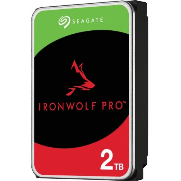 Seagate IronWolf Pro ST2000NT001 2 TB Hard Drive - 3.5" Internal - SATA (SATA/600) - Conventional Magnetic Recording (CMR) Method ST2000NT001