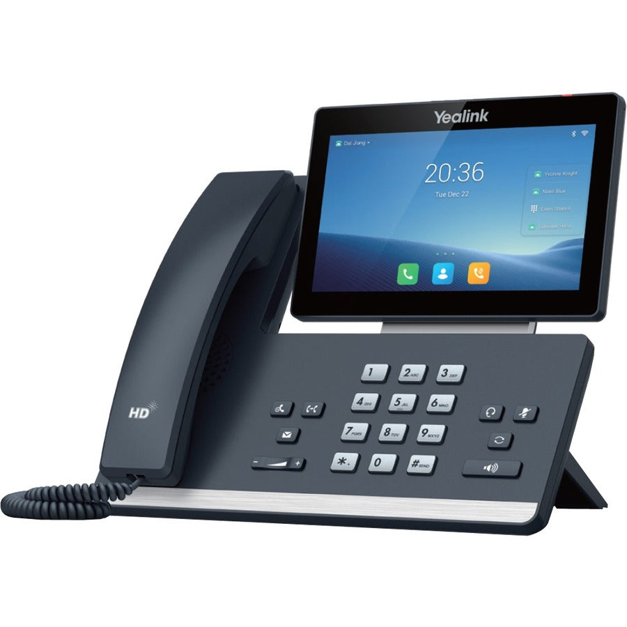 Yealink SIP-T58W IP Phone - Corded/Cordless - Corded/Cordless - Bluetooth, Wi-Fi - Wall Mountable, Desktop - Classic Gray 1301112