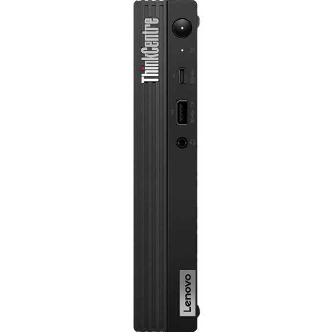 Lenovo ThinkCentre M90q Gen 3 11U5002CUS Desktop Computer - Intel Core i5 12th Gen i5-12500T - vPro Technology - 8 GB - 256 GB SSD - Tiny - Raven Black 11U5002CUS