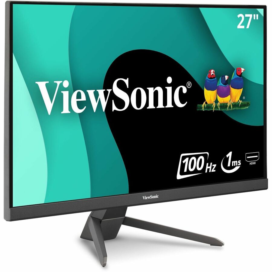 ViewSonic VX2767-MHD 27 Inch 1080p Gaming Monitor with 100Hz, 1ms, Ultra-Thin Bezels, FreeSync, Eye Care, HDMI, VGA, and DP VX2767-MHD