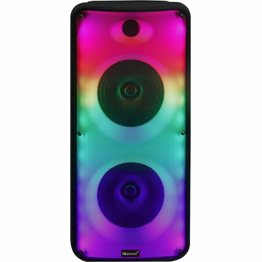 IQ Sound FIRE BOX IQ-7188DJBT Portable Bluetooth Speaker System - 12 W RMS IQ-7188DJBT