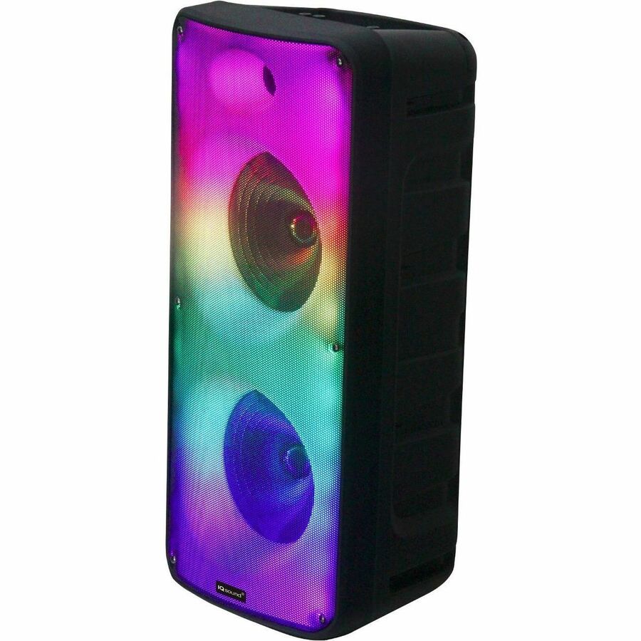 IQ Sound FIRE BOX IQ-7188DJBT Portable Bluetooth Speaker System - 12 W RMS IQ-7188DJBT
