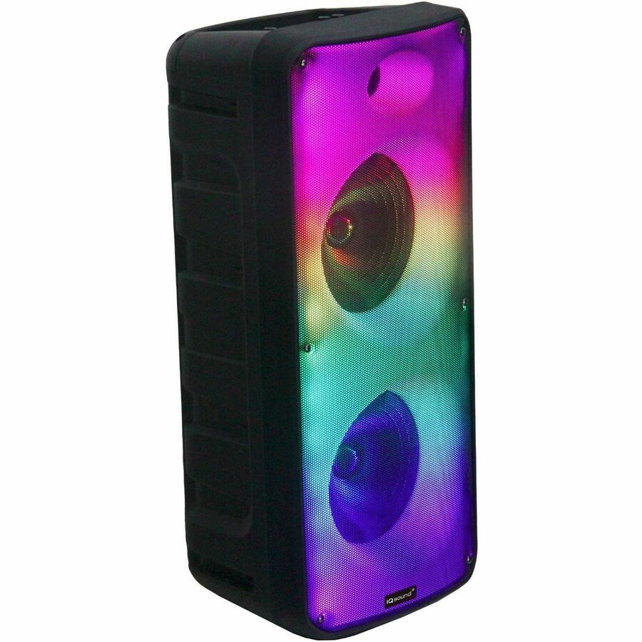 IQ Sound FIRE BOX IQ-7188DJBT Portable Bluetooth Speaker System - 12 W RMS IQ-7188DJBT
