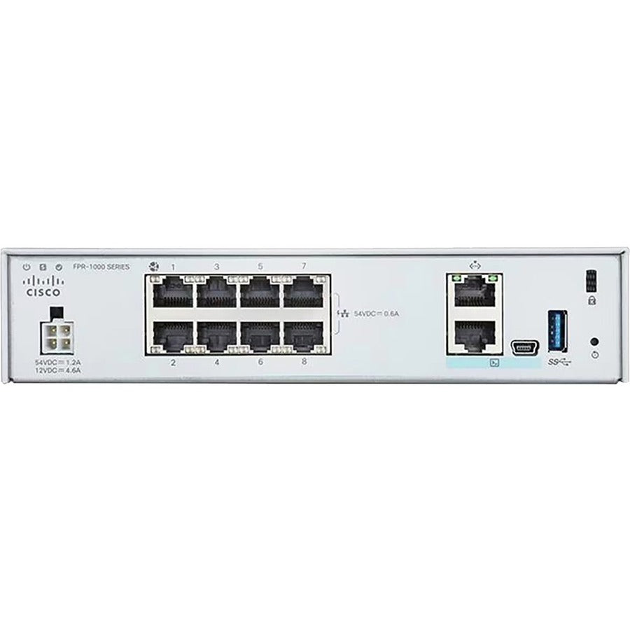 Cisco Firepower FPR-1010 Network Security/Firewall Appliance FPR1010E-ASA-K9
