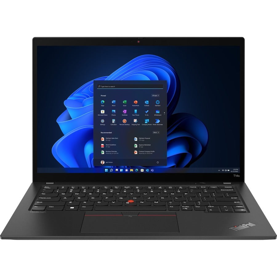 Lenovo ThinkPad T14s Gen 3 21CQ004TUS 14" Notebook - WUXGA - AMD Ryzen 7 PRO 6850U - 16 GB - 512 GB SSD - English Keyboard - Thunder Black 21CQ004TUS