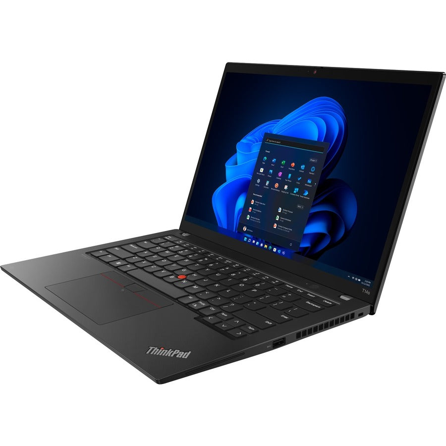 Lenovo ThinkPad T14s Gen 3 21CQ004TUS 14" Notebook - WUXGA - AMD Ryzen 7 PRO 6850U - 16 GB - 512 GB SSD - English Keyboard - Thunder Black 21CQ004TUS