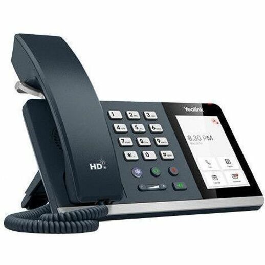 Yealink MP54-Zoom IP Phone - Corded - Corded - Wi-Fi, Bluetooth - Desktop, Wall Mountable - Classic Gray 1301114
