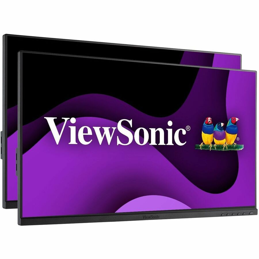 ViewSonic VG2448A-2_H2 24 Inch Dual Pack Head-Only 1080p IPS Monitor with Ultra-Thin Bezels, HDMI, DisplayPort, USB, and VGA for Home and Office VG2448A-2_H2