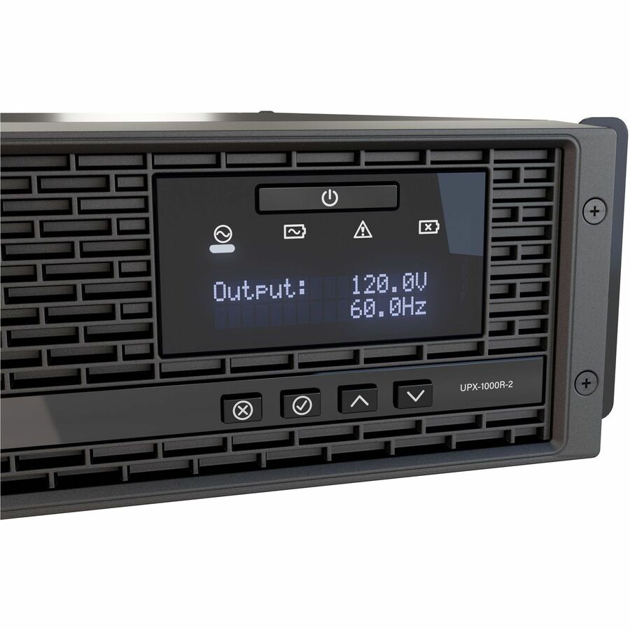 Middle Atlantic NEXSYS Series 2RU 15 Amp UPS Battery Backup Power System with Bank Outlet Control - 1000VA UPX-1000R-2