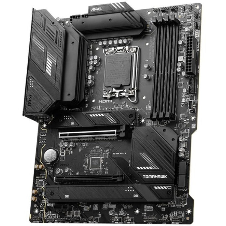 MSI MAG B760 TOMAHAWK WIFI DDR4 Gaming Desktop Motherboard - Intel B760 Chipset - Socket LGA-1700 - ATX B760TAMAWIFID4