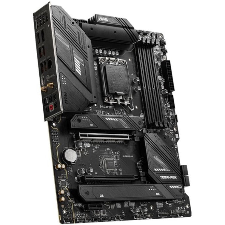 MSI MAG B760 TOMAHAWK WIFI DDR4 Gaming Desktop Motherboard - Intel B760 Chipset - Socket LGA-1700 - ATX B760TAMAWIFID4