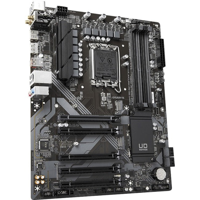 Gigabyte Ultra Durable B760 DS3H AC DDR4 Desktop Motherboard - Intel B760 Chipset - Socket LGA-1700 - ATX B760 DS3H AC DDR4