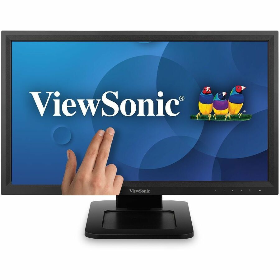 ViewSonic TD2211 - 1080p Single Point Resistive Touch Monitor with USB, HDMI, DVI, VGA - 250 cd/m² - 22" TD2211