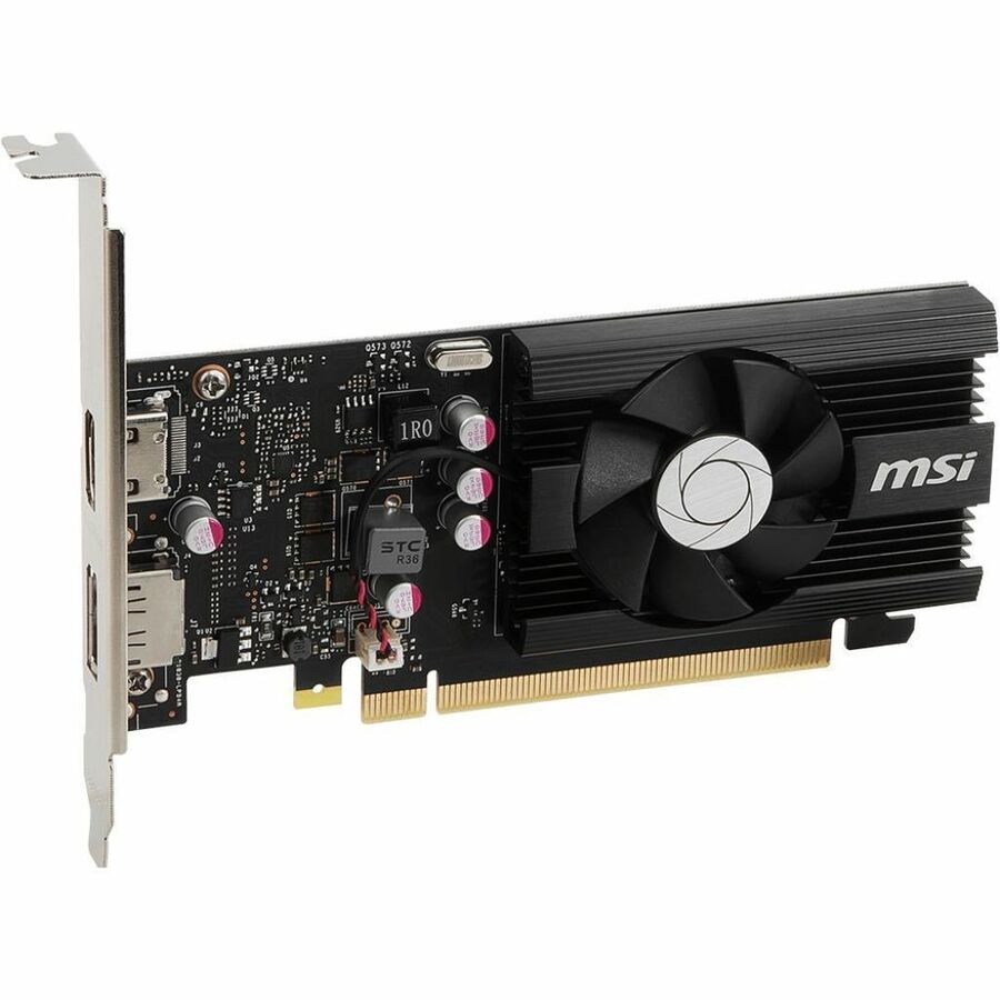 MSI NVIDIA GeForce GT 1030 Graphic Card - 4 GB DDR4 SDRAM - Low-profile G103044PC