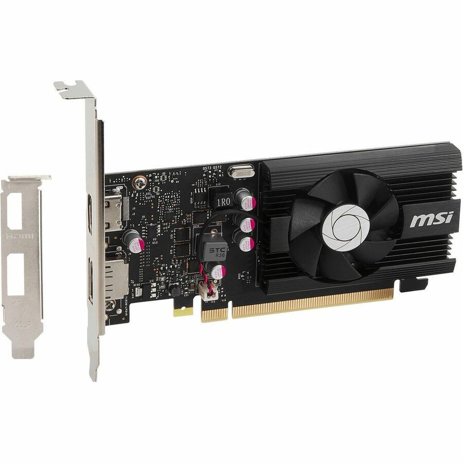 MSI NVIDIA GeForce GT 1030 Graphic Card - 4 GB DDR4 SDRAM - Low-profile G103044PC