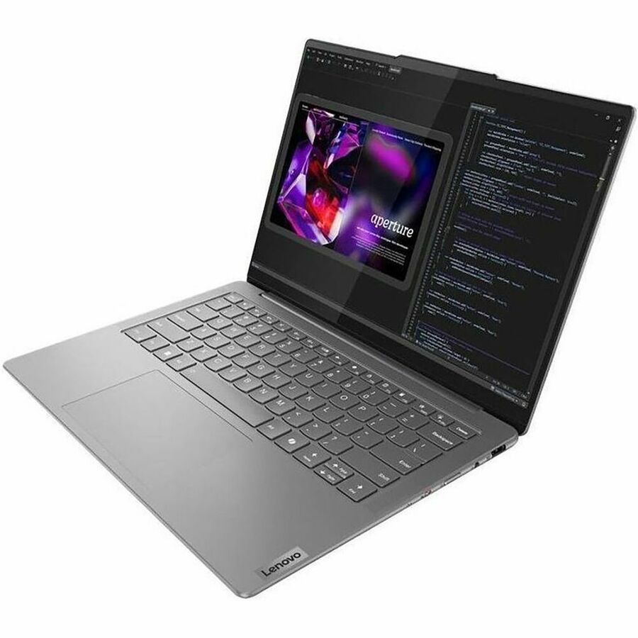 Lenovo Slim 7 14IMH9 83D80000US 14" Touchscreen Notebook - WUXGA - Intel Core Ultra 7 155H - Intel Evo Platform - 16 GB - 512 GB SSD - English (US) Keyboard - Luna Gray 83D80000US