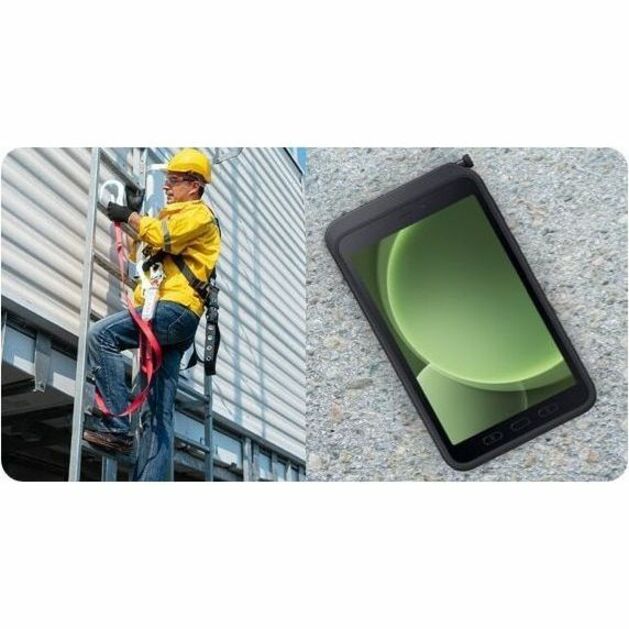 Samsung Galaxy Tab Active5 Rugged Tablet - 8" WUXGA - Samsung Exynos 1380 Octa-core - 6 GB - 128 GB Storage - Android 14 - Green SM-X300NZGAN20