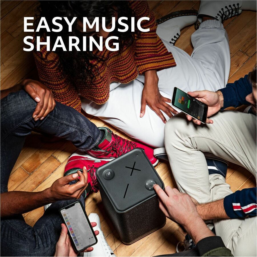 ULTIMATE EARS HYPERBOOM , Portable Wireless Bluetooth Speaker, Loud Speaker, Big Bass, Water resistant IPX4, 150 ft range-Black 984-001954