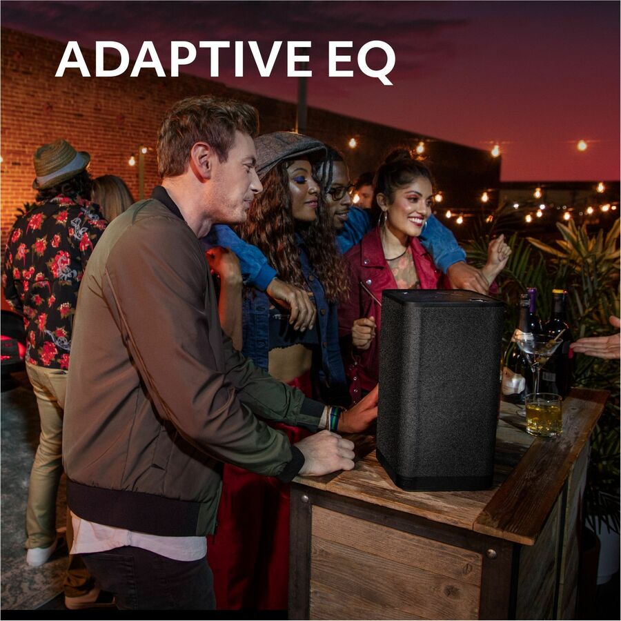 ULTIMATE EARS HYPERBOOM , Portable Wireless Bluetooth Speaker, Loud Speaker, Big Bass, Water resistant IPX4, 150 ft range-Black 984-001954