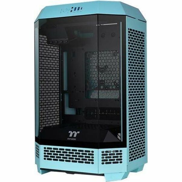 Thermaltake The Tower 300 Turquoise Micro Tower Chassis CA-1Y4-00SBWN-00