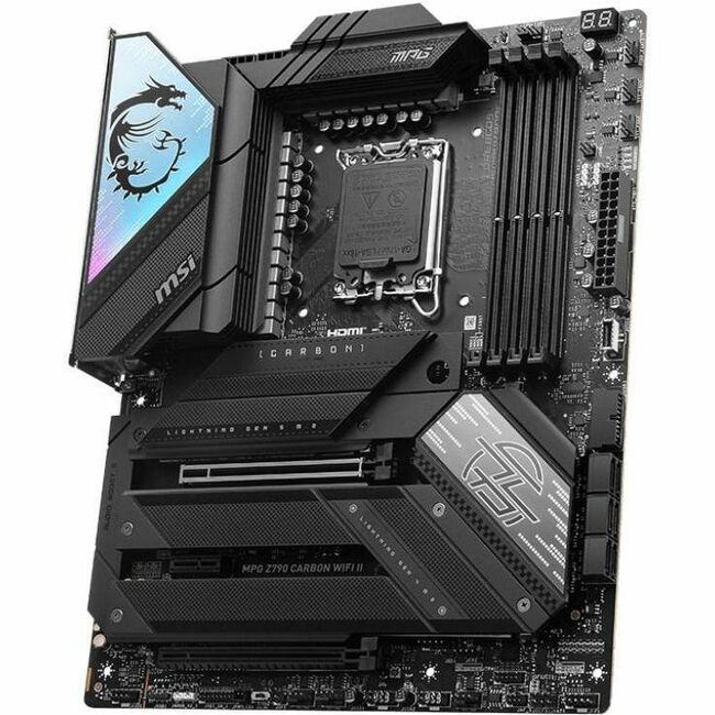 MSI MPG Z790 CARBON WIFI II Gaming Desktop Motherboard - Intel Z790 Chipset - Socket LGA-1700 - ATX Z790CARBWIFIII