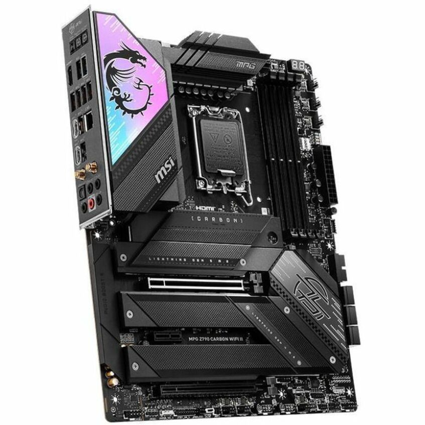 MSI MPG Z790 CARBON WIFI II Gaming Desktop Motherboard - Intel Z790 Chipset - Socket LGA-1700 - ATX Z790CARBWIFIII