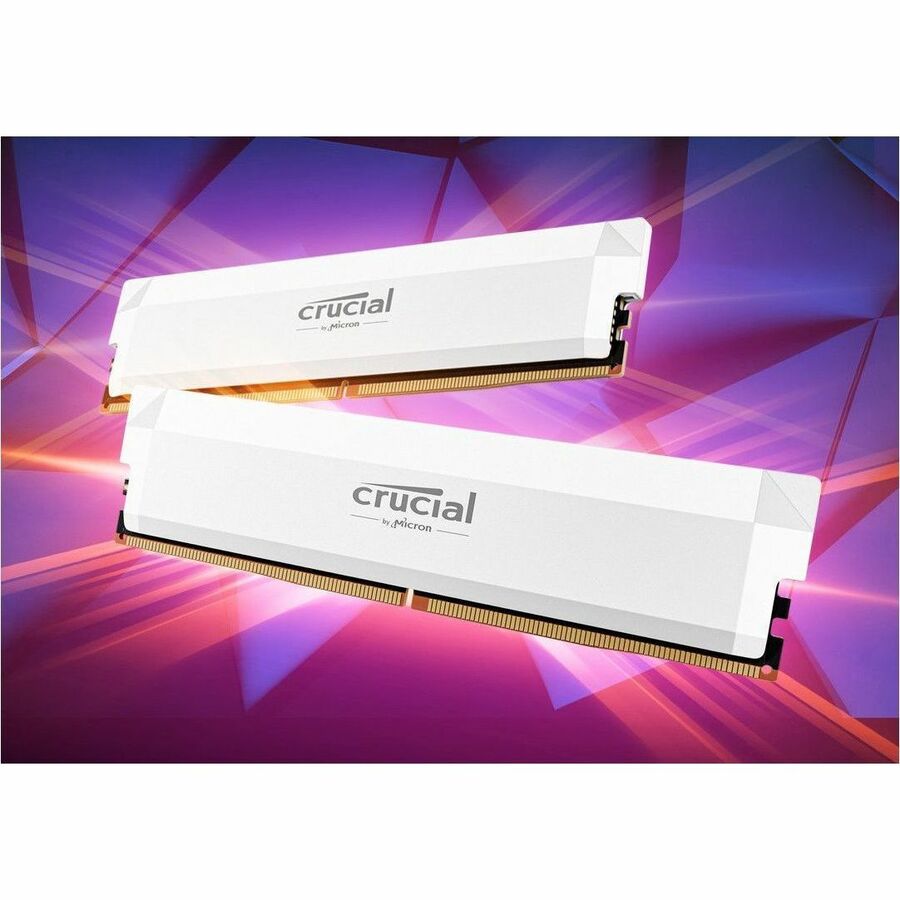 Crucial Pro Overclocking CP16G60C36U5W 16GB DDR5 SDRAM Memory Module CP16G60C36U5W