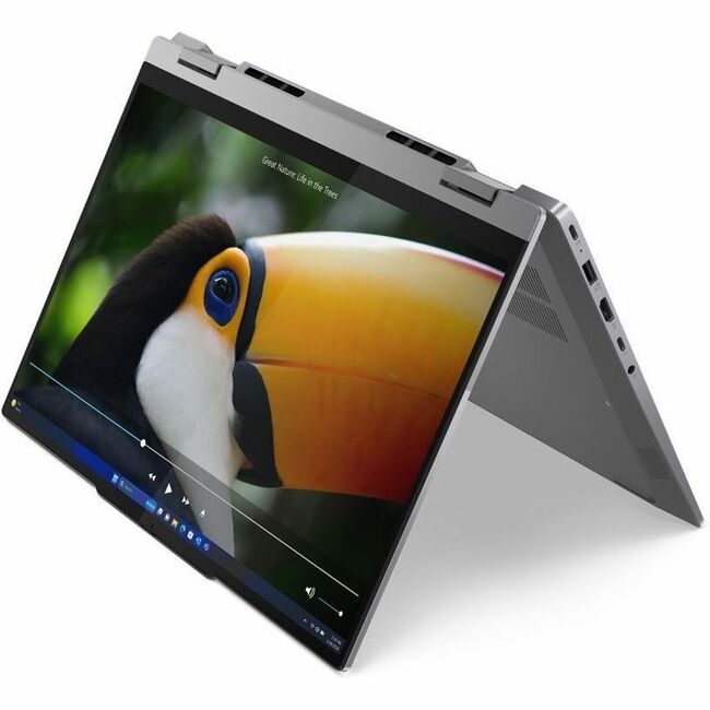 Lenovo ThinkBook 14 G4 IML 21MX000GUS 14" Touchscreen Convertible 2 in 1 Notebook - WUXGA - Intel Core Ultra 7 155U - 16 GB - 512 GB SSD - English (US) Keyboard - Luna Gray 21MX000GUS
