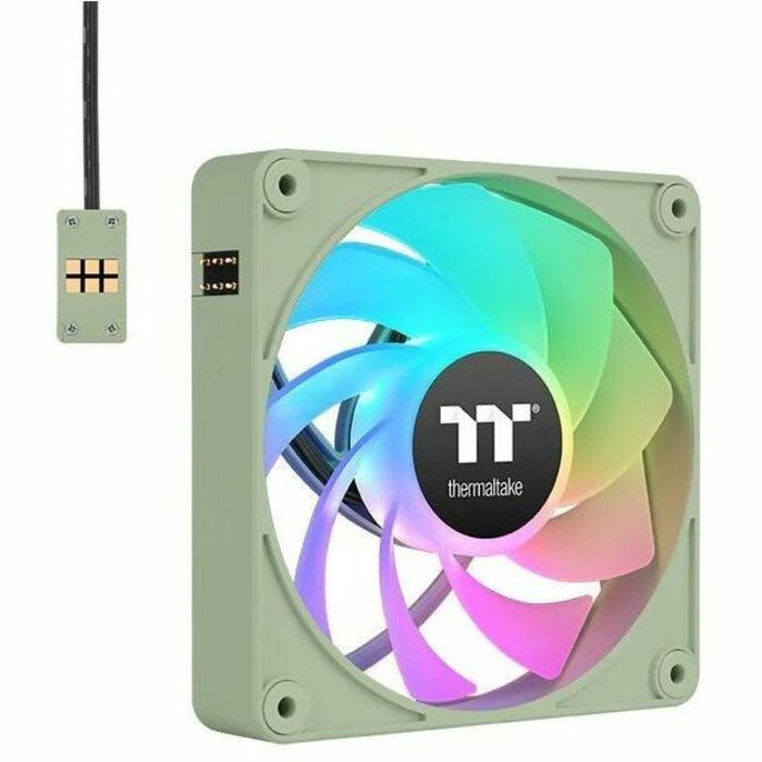 Thermaltake CT140 EX ARGB Sync PC Cooling Fan Matcha Green (3-Fan Pack) - 3 Pack CL-F197-PL14MG-A