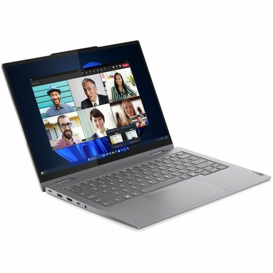 Lenovo ThinkBook 14 G4 IML 21MX000GUS 14" Touchscreen Convertible 2 in 1 Notebook - WUXGA - Intel Core Ultra 7 155U - 16 GB - 512 GB SSD - English (US) Keyboard - Luna Gray 21MX000GUS