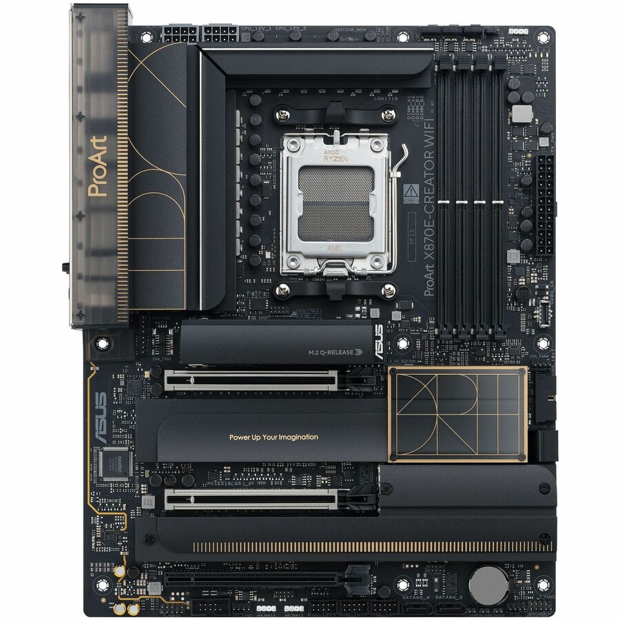 Asus ProArt X870E-CREATOR WIFI Gaming Desktop Motherboard - AMD X870E Chipset - Socket AM5 - ATX ProArtX870E-CREATORWIFI