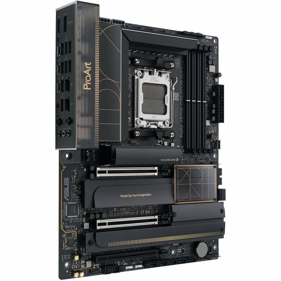 Asus ProArt X870E-CREATOR WIFI Gaming Desktop Motherboard - AMD X870E Chipset - Socket AM5 - ATX ProArtX870E-CREATORWIFI