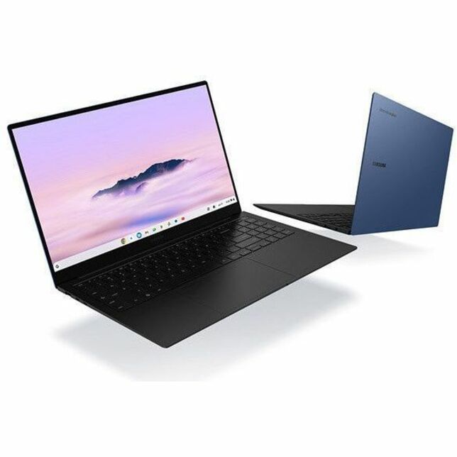 Samsung Chromebook Plus XE550XGA-KC1US 15.6" Chromebook - Full HD - Intel Core 3 100U - 8 GB - 256 GB Flash Memory - Neptune Blue XE550XGA-KC1US