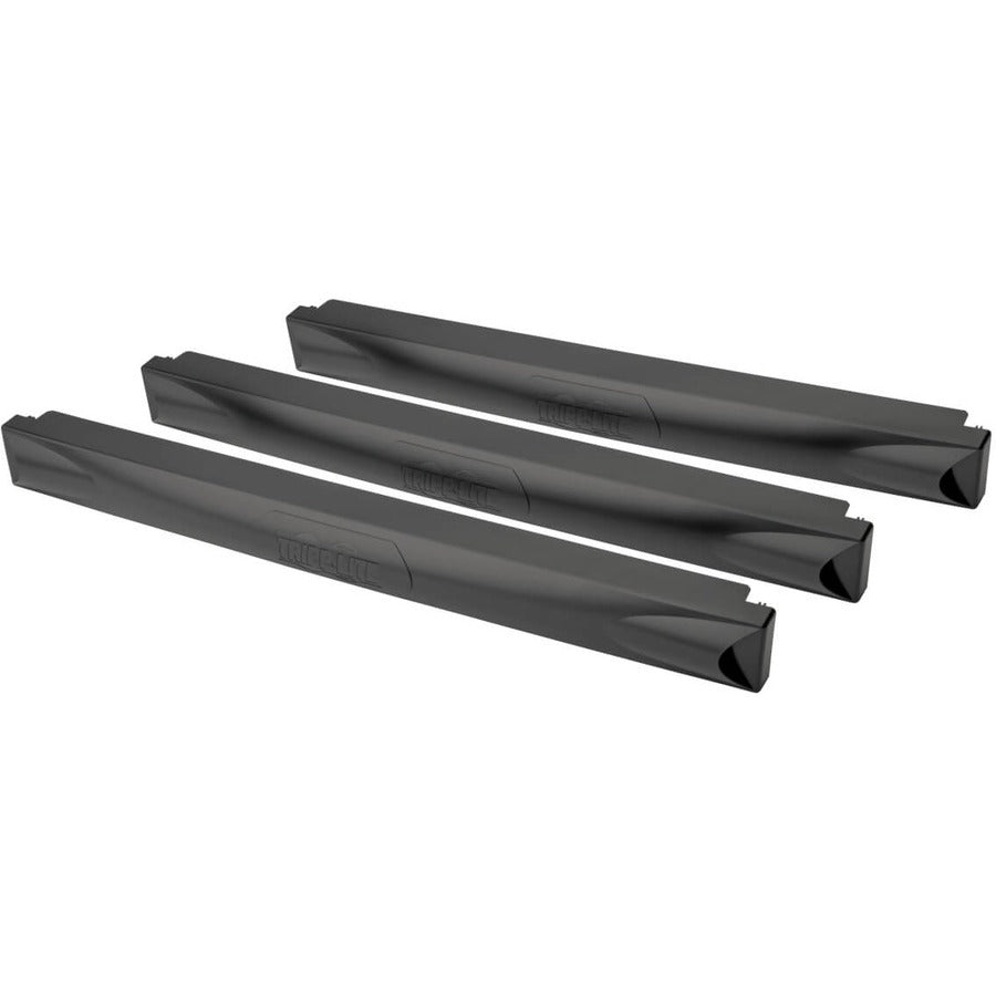 Eaton Tripp Lite Series SmartRack 1U Blanking Panel Kit - Toolless Mounting, 10 Panels, Black SR1UPANEL10