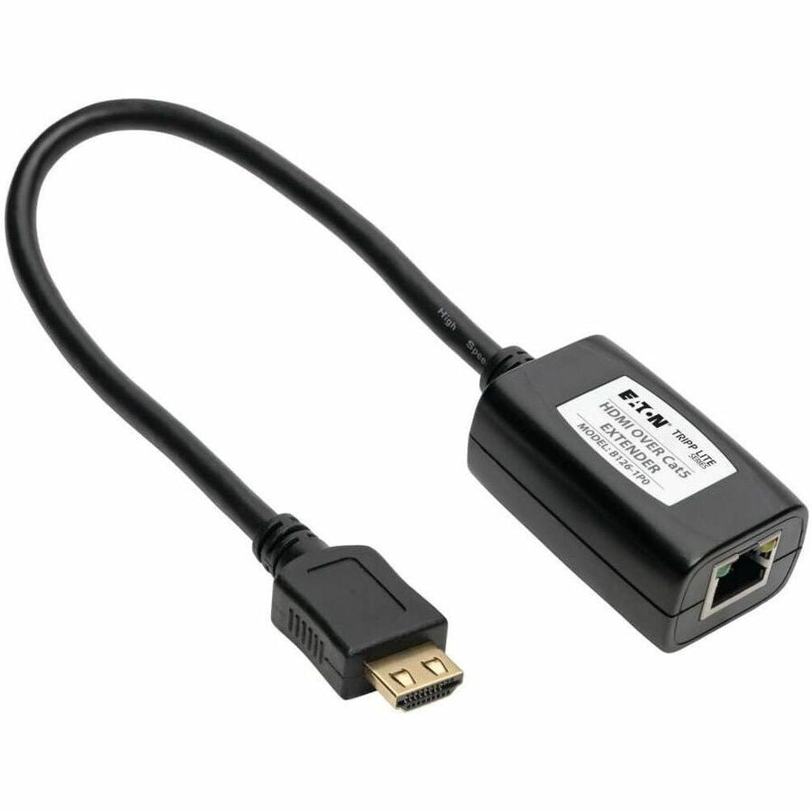 Eaton Tripp Lite Series HDMI over Cat5/6 Passive Extender, Box-Style Remote Receiver for Video/Audio, Up to 100 ft. (30 m), TAA B126-1P0