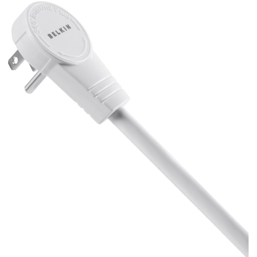 Belkin 6 Outlet Power Strip Surge Protector with 6ft Power Cord - 720 Joules - White BE10600006-CM