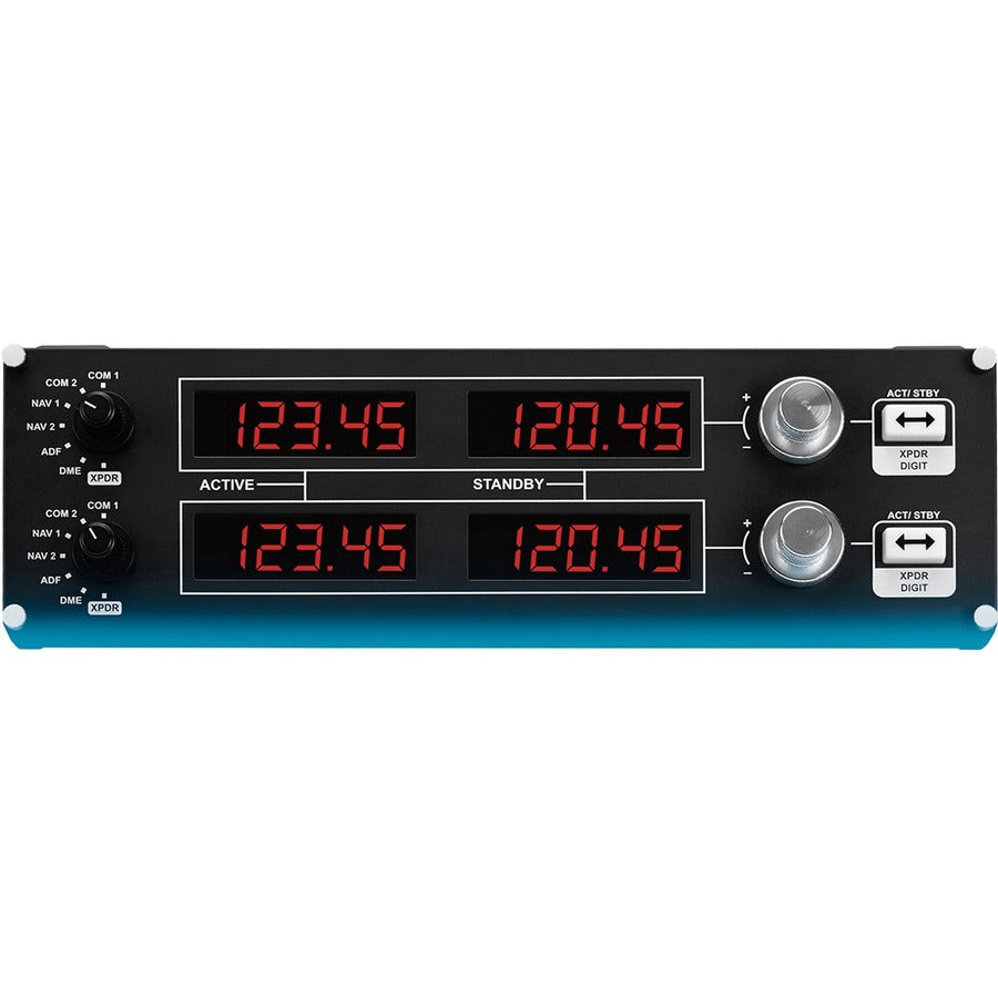 Saitek Flight Radio Panel Professional Simulation Radio Controller 945-000029