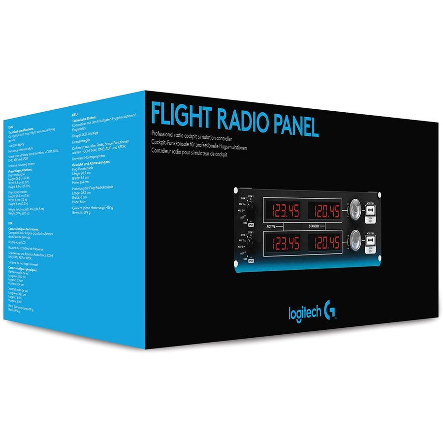 Saitek Flight Radio Panel Professional Simulation Radio Controller 945-000029