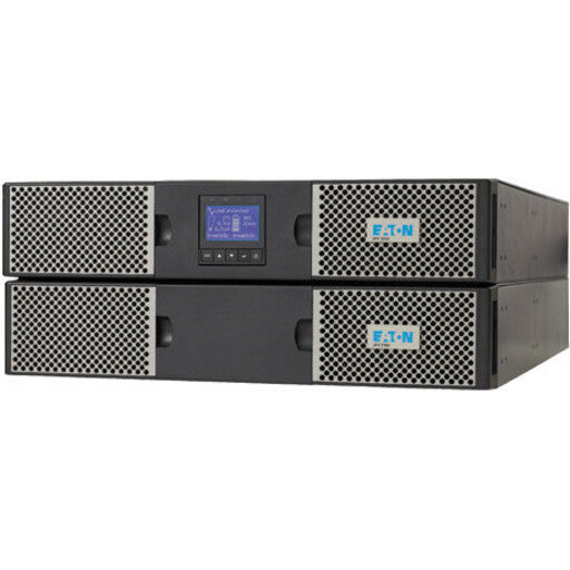 Eaton 9PX 3000VA 2700W 120V Online Double-Conversion UPS - L5-30P, 6x 5-20R, 1 L5-30R Outlets, Cybersecure Network Card Option, Extended Run, 2U Rack/Tower - Battery Backup 9PX3000RT