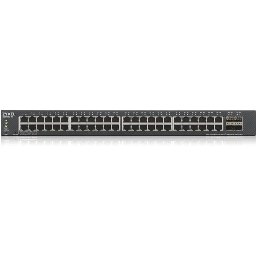 ZYXEL 48-Port GbE Smart Managed Switch with 4 SFP+ Uplink XGS1930-52