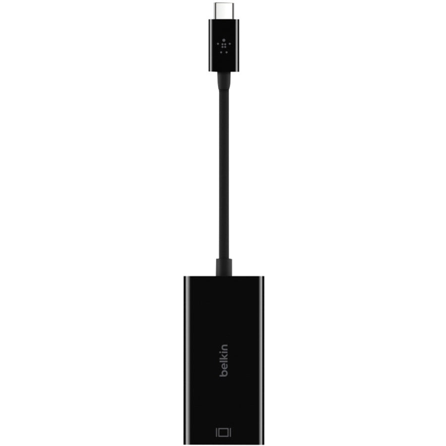 Belkin USB-C to HDMI Adapter Cable, 4k, video adapter - black - Thunderbolt 3/DisplayPort B2B144-BLK