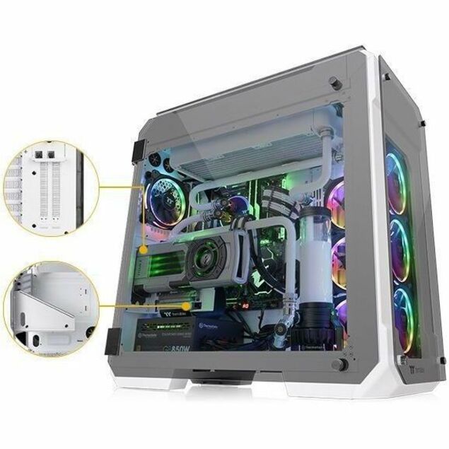 Thermaltake View 71 Tempered Glass Snow Edition CA-1I7-00F6WN-00